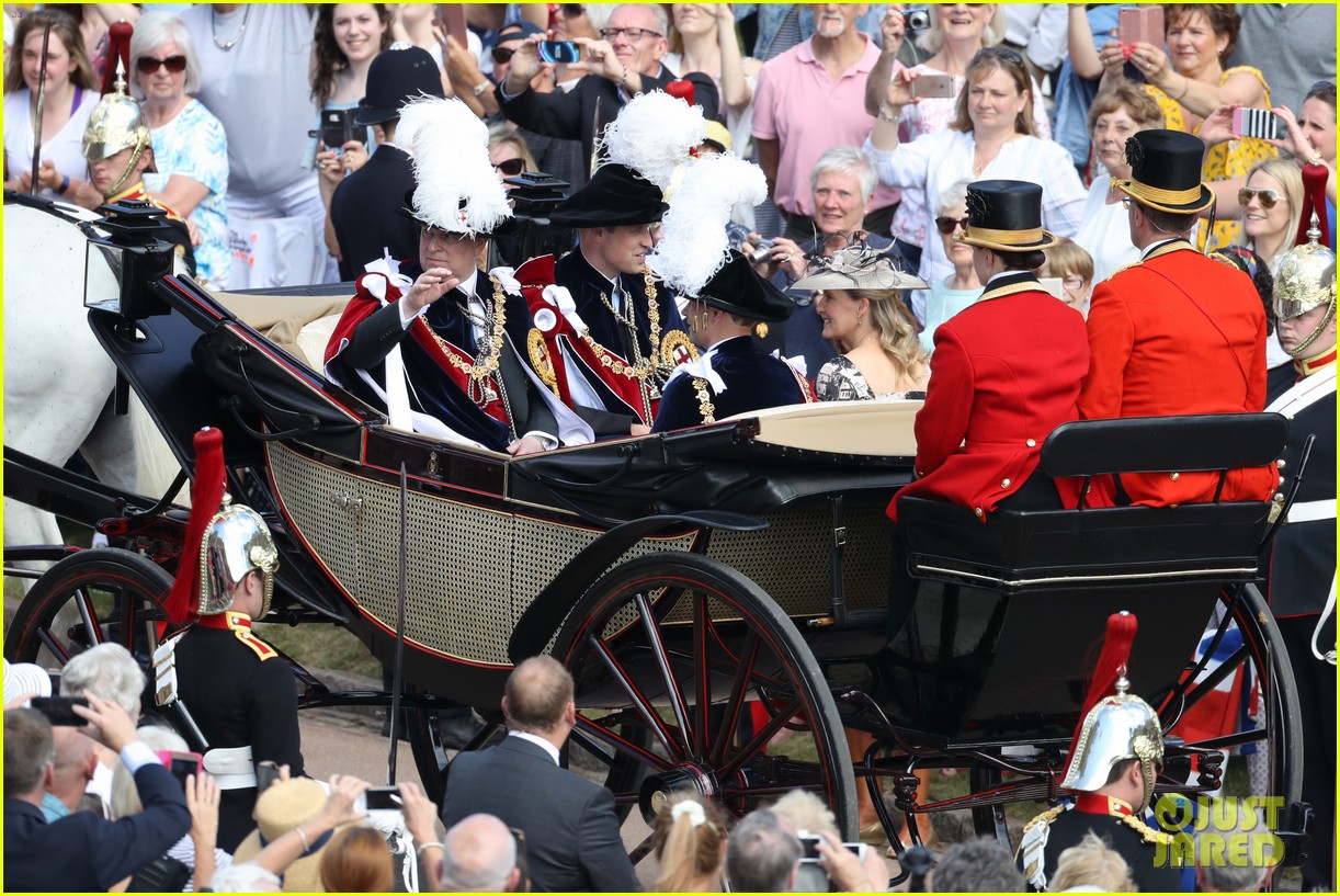 prince william joins prince charles at order of the garter parade 064103509