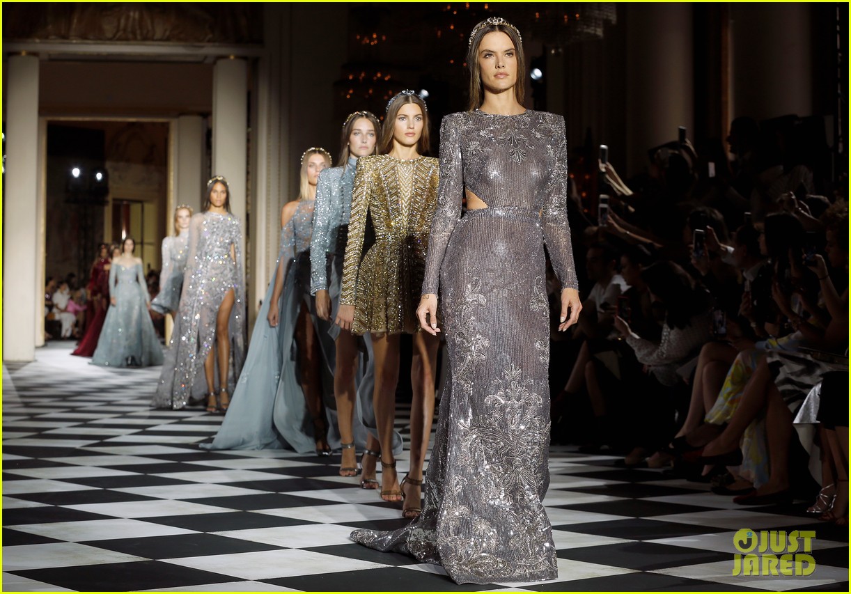 alessandra ambrosio opens zuhair murad show at paris haute couture 01