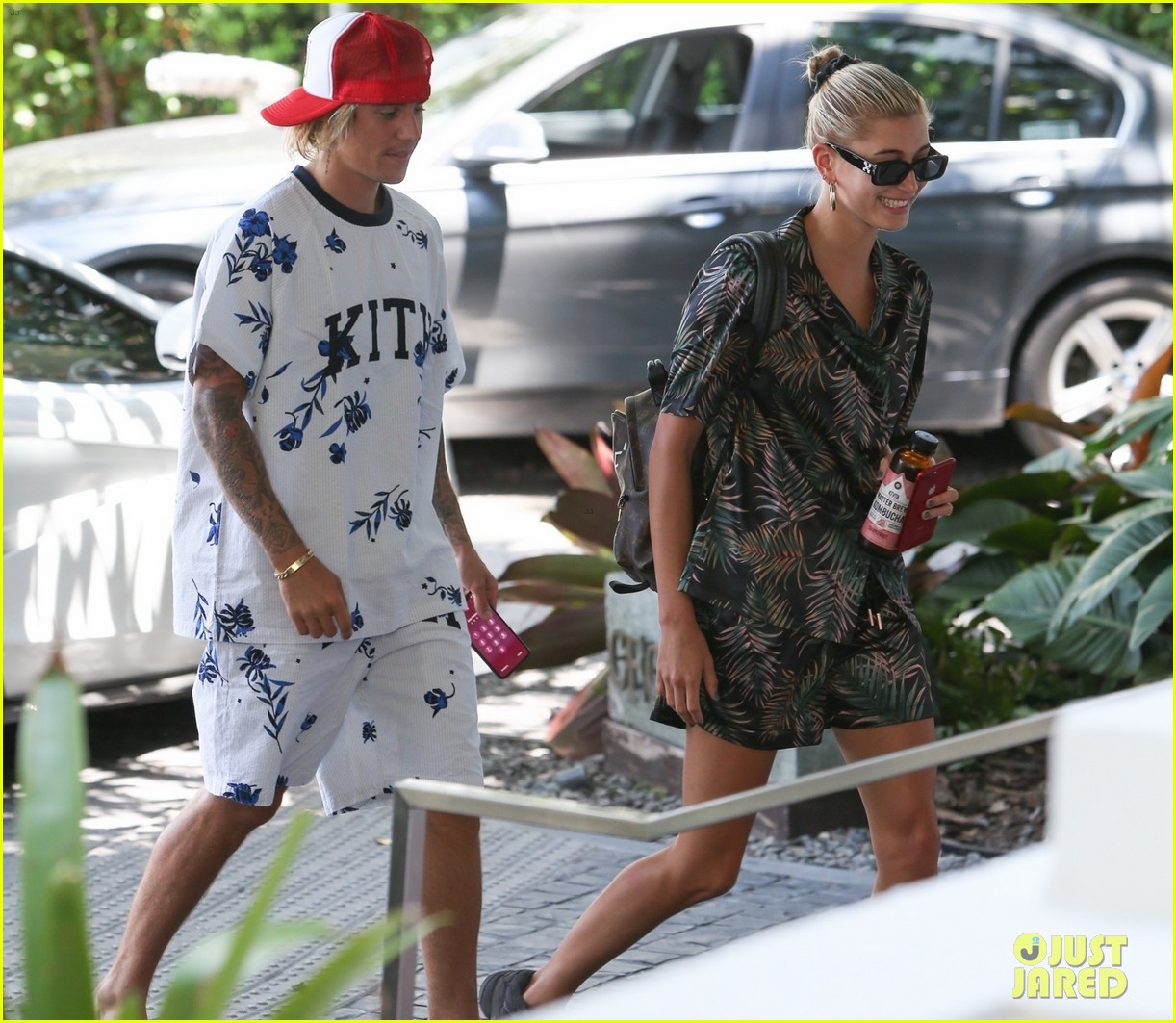 justin bieber shows off tattooed torso on vacation with hailey baldwin 294114513