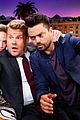 dominic cooper james corden test their friendship with shock therapy late late show 01