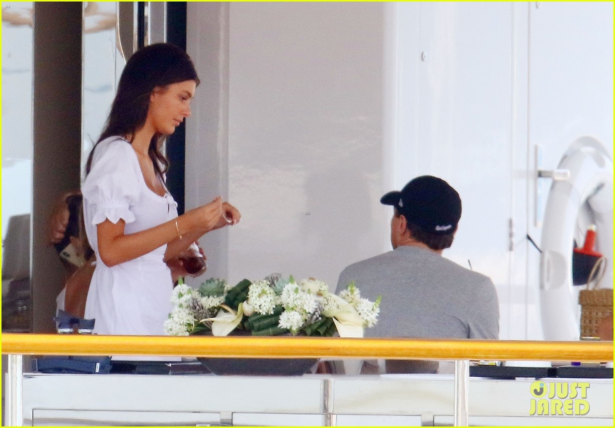 leonardo dicaprio relaxes on a yacht with camila morrone 33