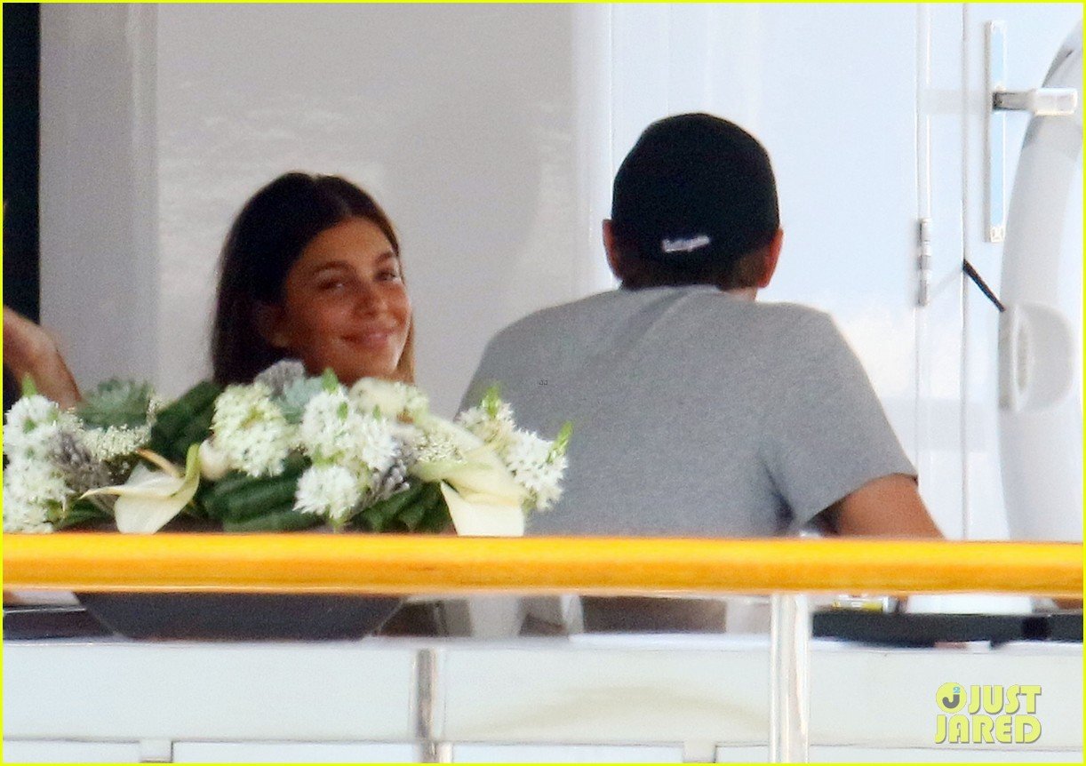 leonardo dicaprio relaxes on a yacht with camila morrone 534123237