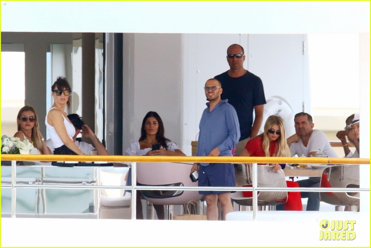 leonardo dicaprio relaxes on a yacht with camila morrone 594123243