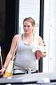 pregnant hilary duff gym workout 08