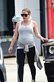 pregnant hilary duff gym workout 18