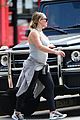 pregnant hilary duff gym workout 25