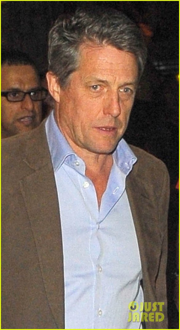 hugh grant wife anna eberstein step out for date night in london 024114596