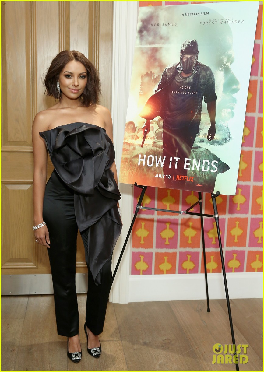 Theo James & Kat Graham Screen 'How It Ends' in NYC Photo 4112705