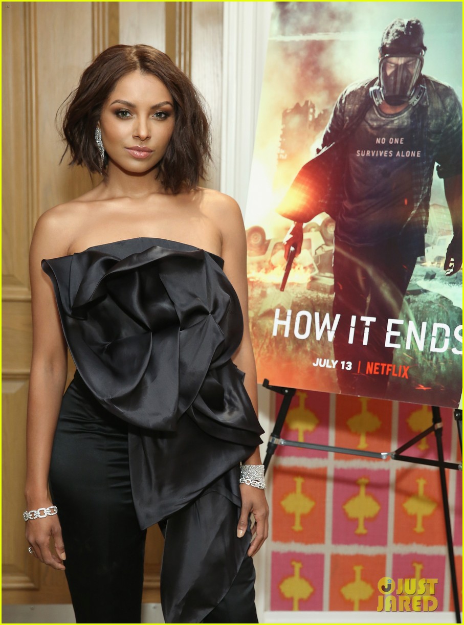 Theo James & Kat Graham Screen 'How It Ends' in NYC Photo 4112713