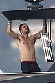liam payne dances works out while shirtless on a yacht 02