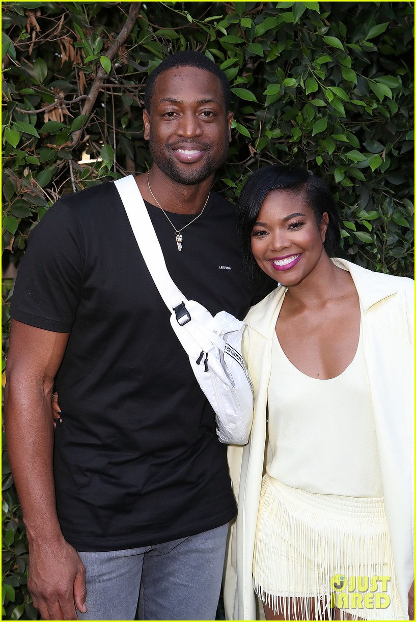 gabrielle union dwyane wade host hallmarks put it into words launch party 024123074