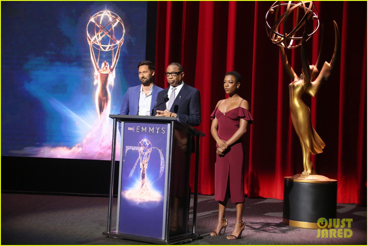 samira wiley ryan eggold team up to announce emmy awards 2018 nominations 01