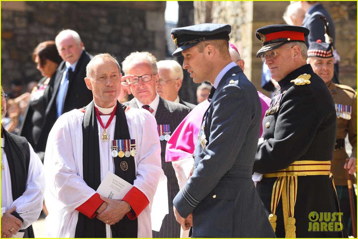 prince william visits edinburgh for honorary commemorative service 144111063
