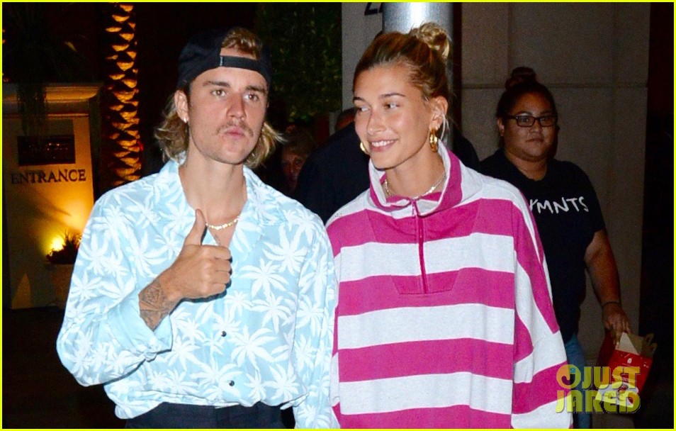 Justin Bieber & Hailey Baldwin Hold Hands After Night Out Photo