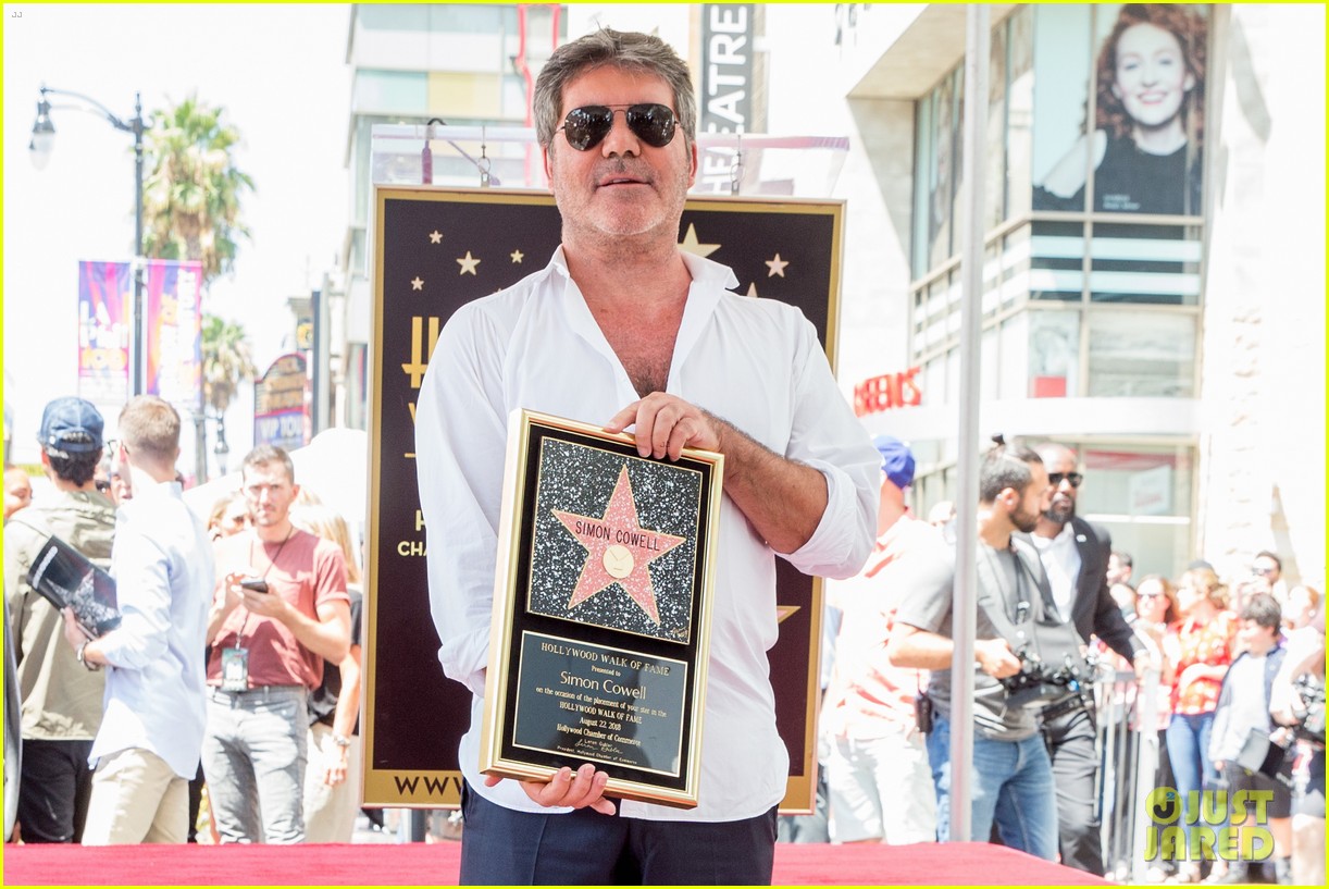 simon cowell son eric laura silverman hollywood walk of fame ceremony 10