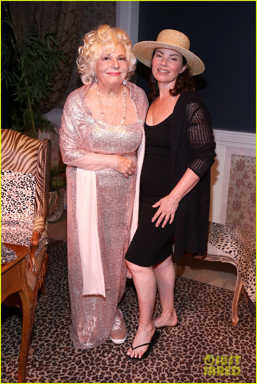 Fran Drescher Reunites with 'The Nanny' CoStar Renee Taylor! Photo