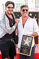 simon cowell american idol alums at hollywood walk of fame ceremony 09