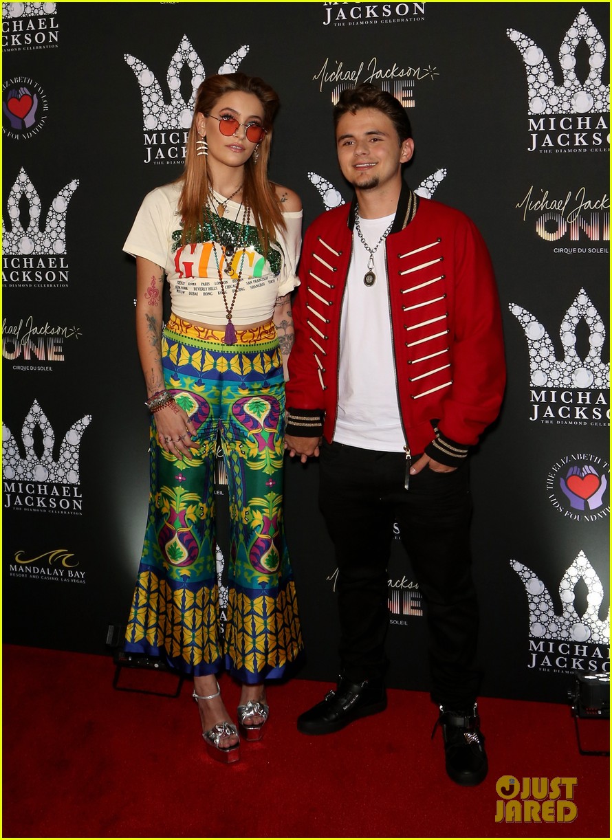 Prince & Paris Jackson Celebrate Their Father at Michael Jackson