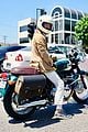 william h macy goes for motorcycle ride in la 05