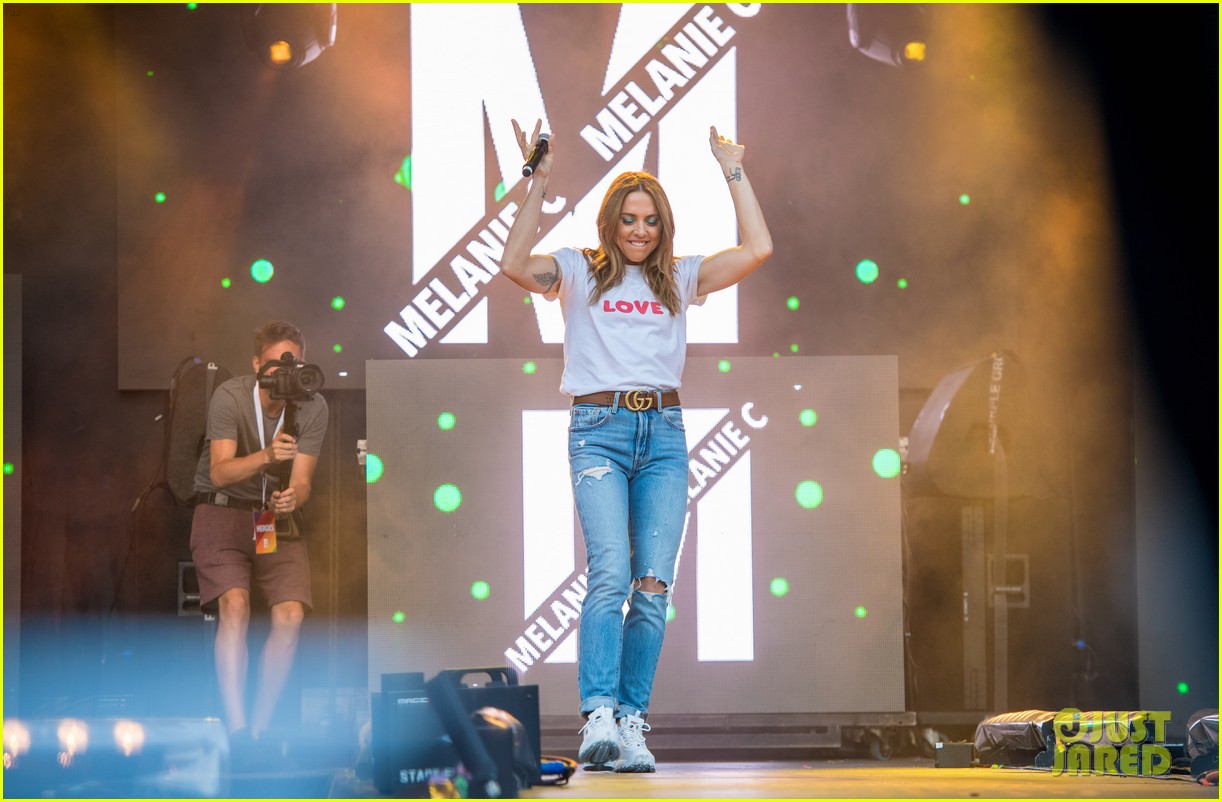 spice girls mel c shows her colors at pride amsterdam 2018 084125450