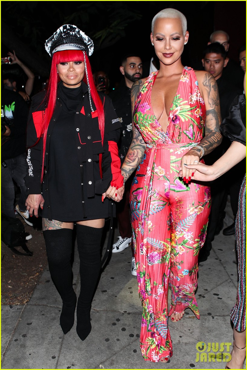 amber rose gets support from bestie blac chyna at app launch party 014135248