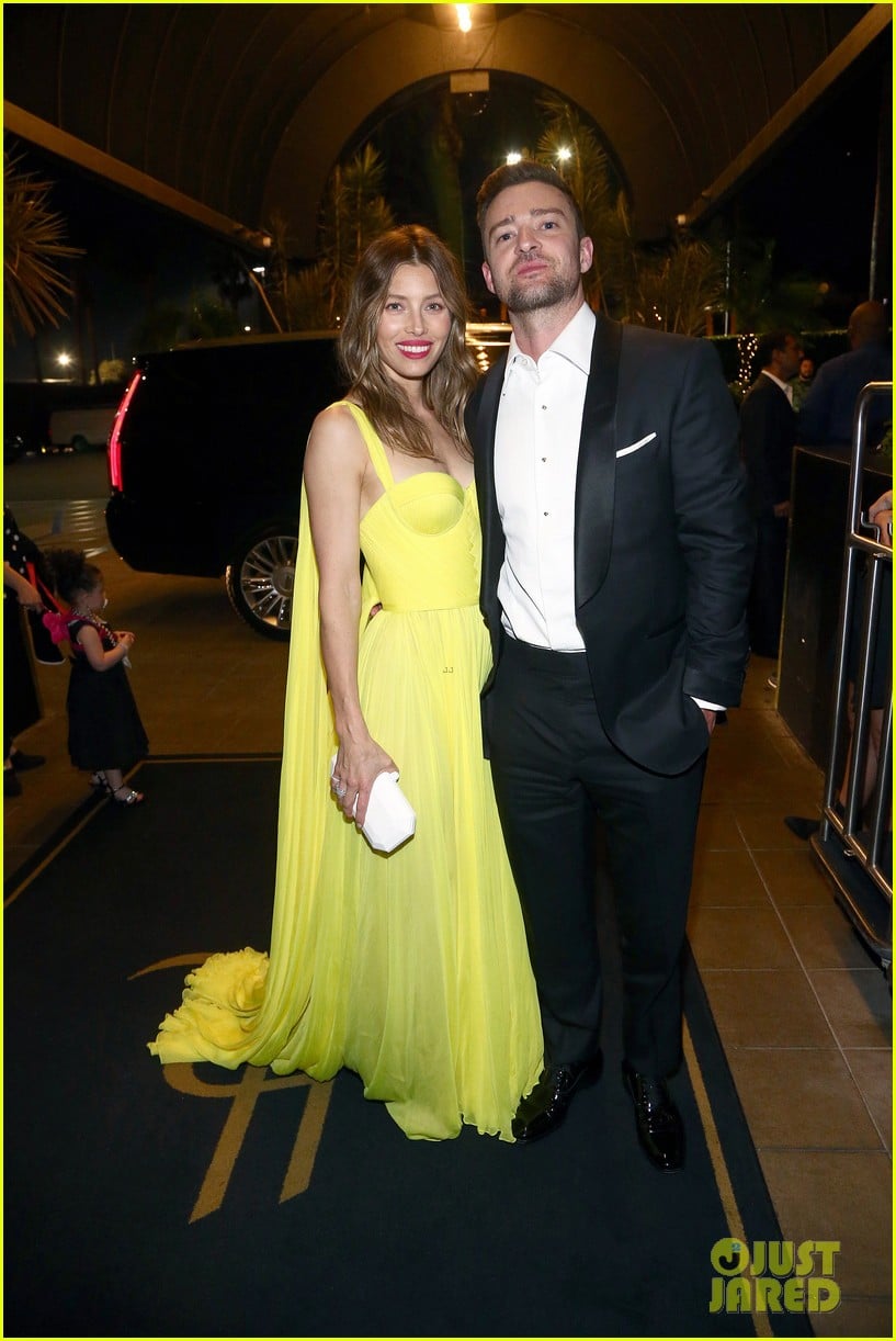jessica biel justin timberlake couple up at emmys 2018 after party 02