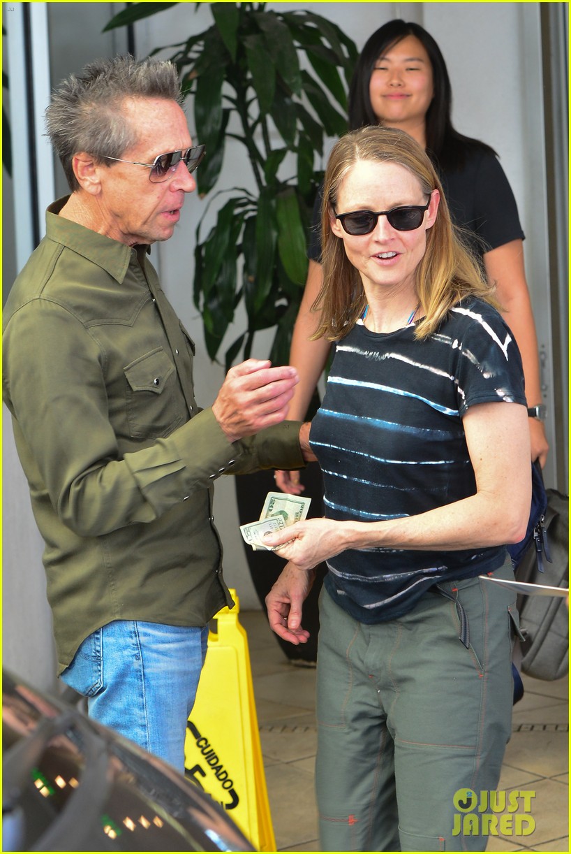 jodie foster steps out for business meeting in beverly hills 134150796