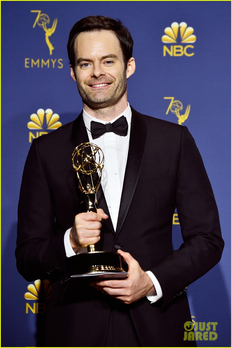 Bill Hader Wins Best Lead Actor in a Comedy Series at Emmy Awards 2018(02)