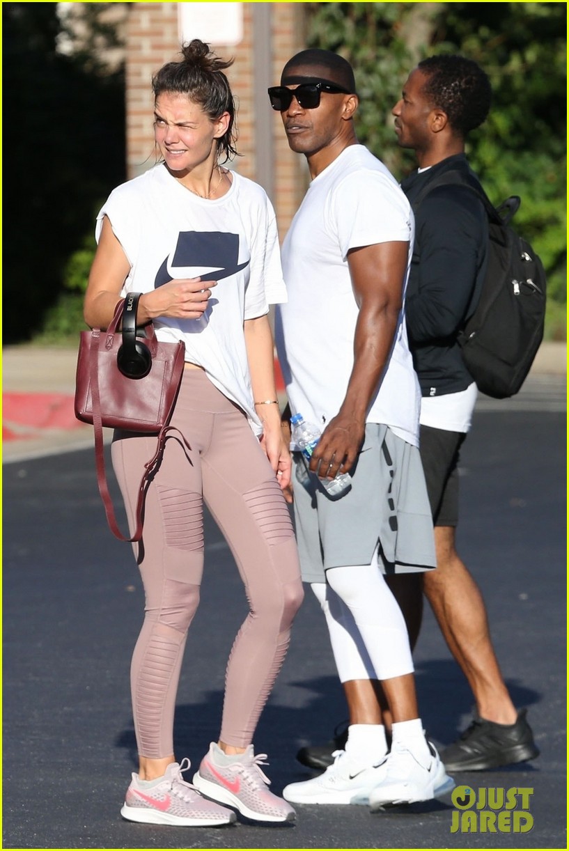 Katie Holmes & Jamie Foxx Work Out Together in Atlanta! Photo 4149738