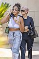 kylie jenner shows off new pink hair while jewelry shopping 19