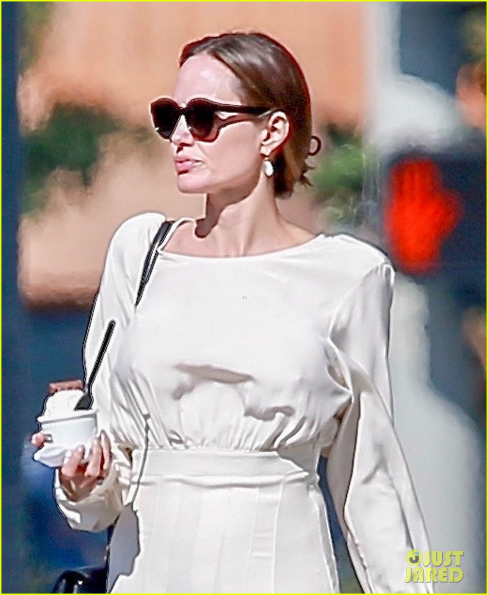 angelina jolie spends her sunday with son pax 10