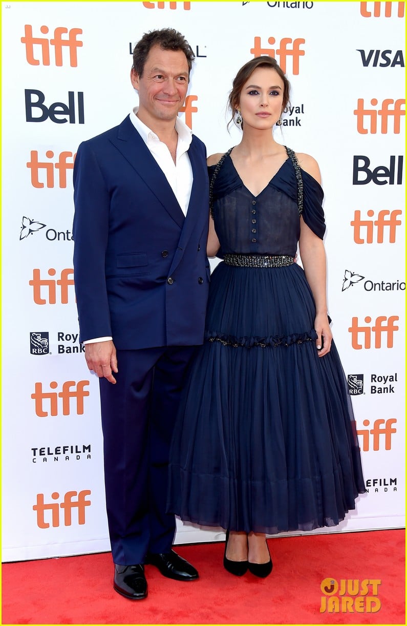 keira knightley royal blue at colette premiere at tiff 114144869