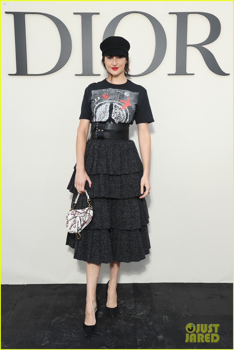 blake lively shailene woodley more step out for dior show at paris fashion 02