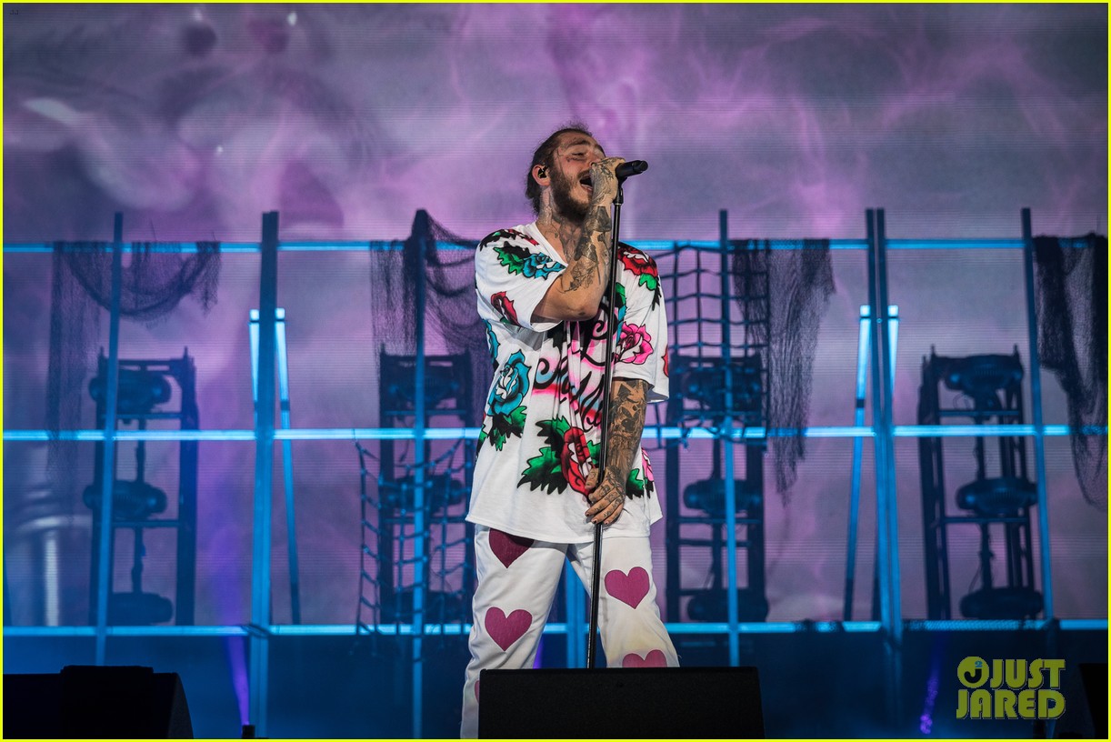 Post Malone Pays Tribute to Mac Miller at KAABOO Del Mar Fest Photo