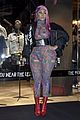 nicki minaj dons colorful jumpsuit for diesel collection presentation in milan 12