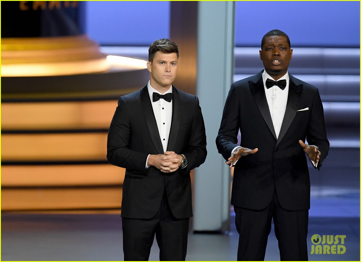 Colin Jost & Michael Che Talk MeToo During Opening Monologue at Emmy(00)