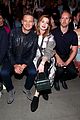 jeremy renner anne hathaway sit front row at bosideng nyfw show 01