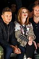 jeremy renner anne hathaway sit front row at bosideng nyfw show 05