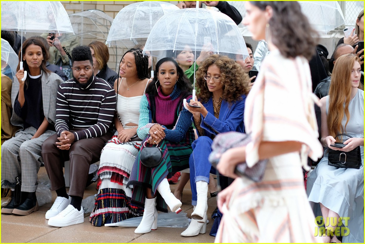 sofia richie khalid and kelly rowland sit front row at phillip lims nyfw show 024144081