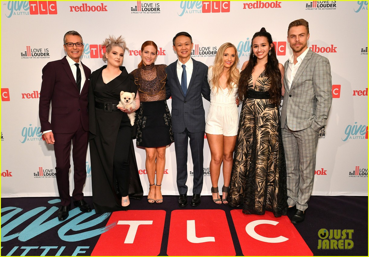 brittany snow kelly osborne derek hough step out for tlcs give a little awards 164151134