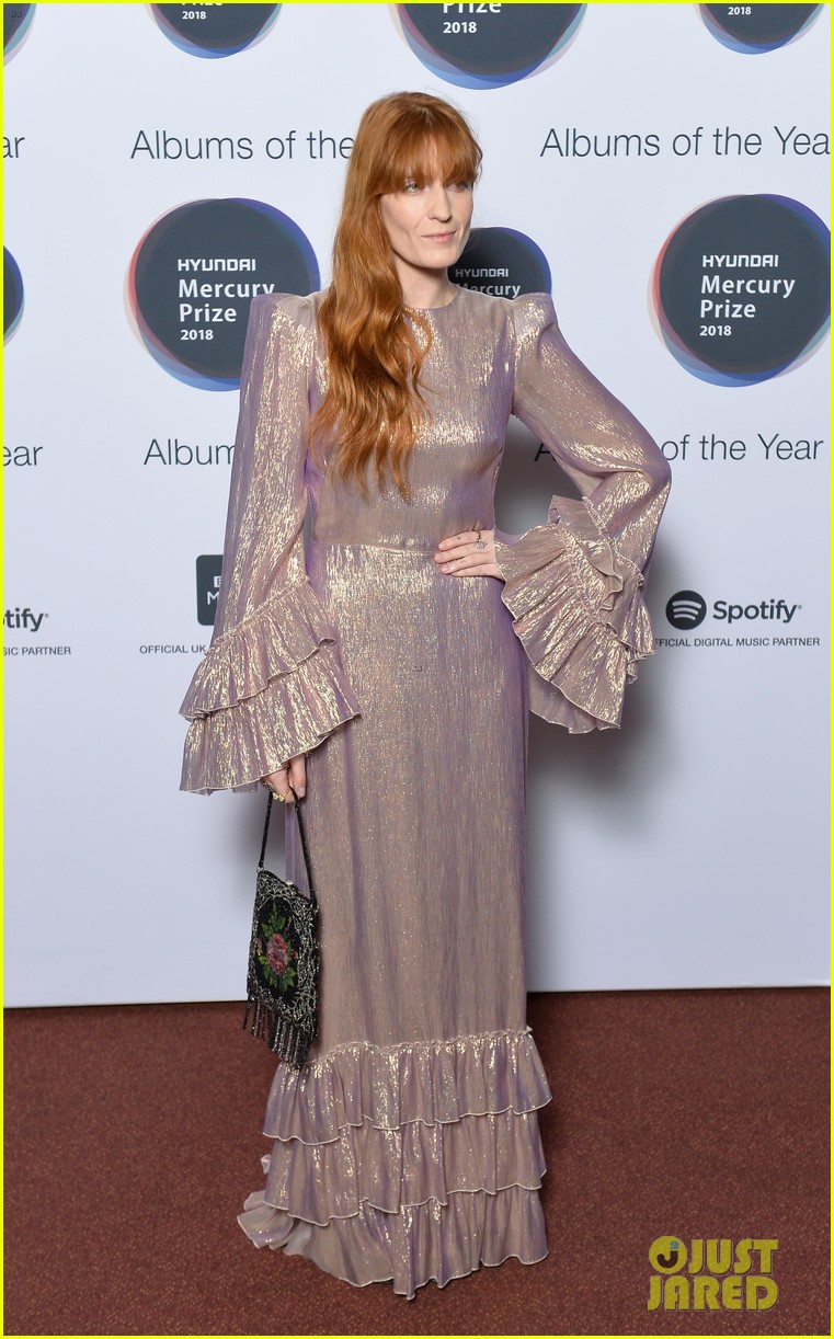 florence welch lily allen step out for hyundai mercury prize 094150687