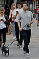 zachary quinto miles mcmillan take their dog for a walk in nyc 06