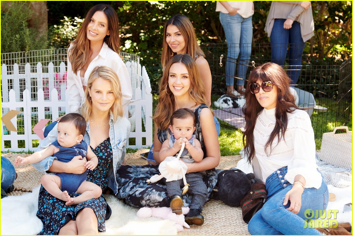 jessica alba hosts the honest companys kids party with baby hayes 054156836