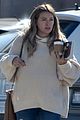 pregnant hilary duff steps out after posting bare baby bump pic04
