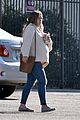 pregnant hilary duff steps out after posting bare baby bump pic06