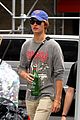 ansel elgort grabs lunch with a friend at bar pitti in nyc02