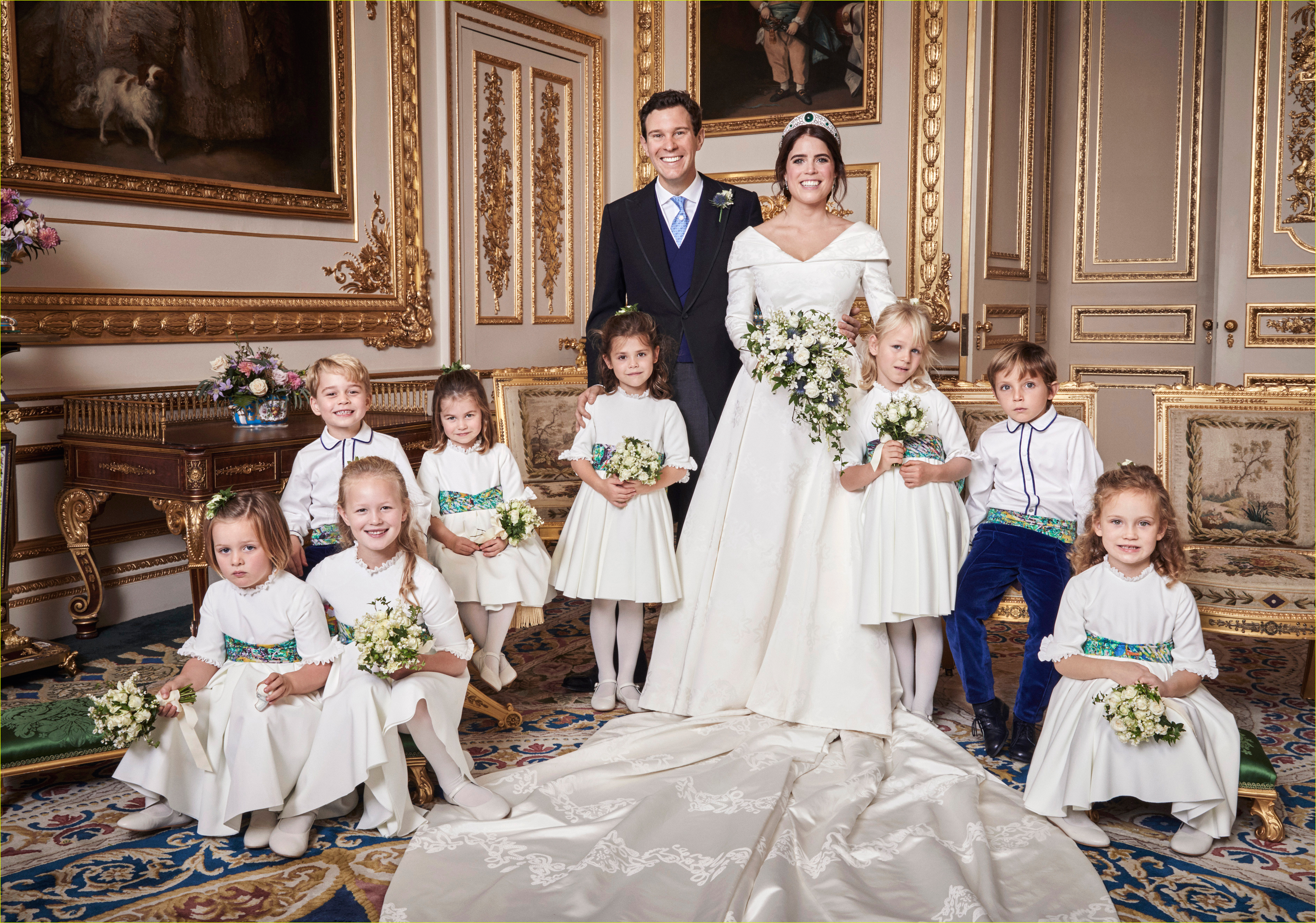 princess eugenie jack brooksbank official wedding portraits revealed 014164375