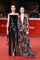 claire foy sylvia hoeks hit red carpet the girl in the spiders web at rome film fest 01