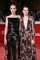 claire foy sylvia hoeks hit red carpet the girl in the spiders web at rome film fest 05