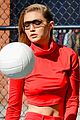 gigi hadid shows off her volleyball skills during a photo shoot break06